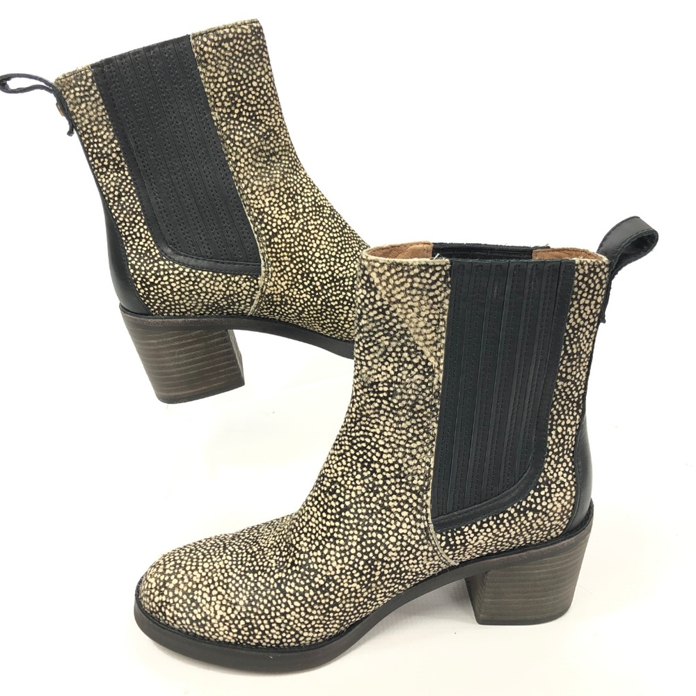 UGG Chelsea Boot Calf Hair High Heeled 7.5 NEW - Picture 7 of 8